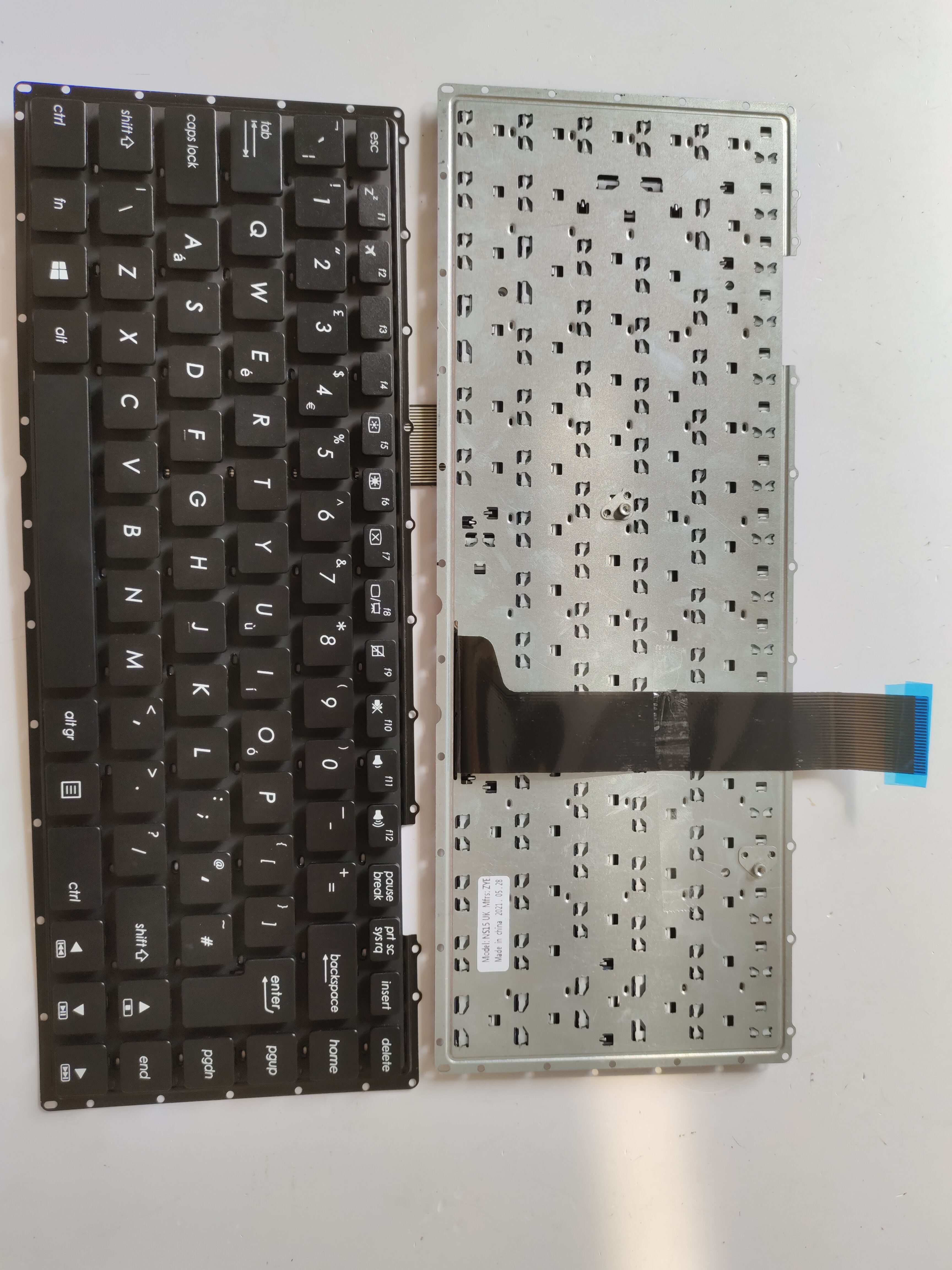 Picture of New Replacement Laptop Keyboard For ASUS X401 BLACK (OEM) Uk Layout